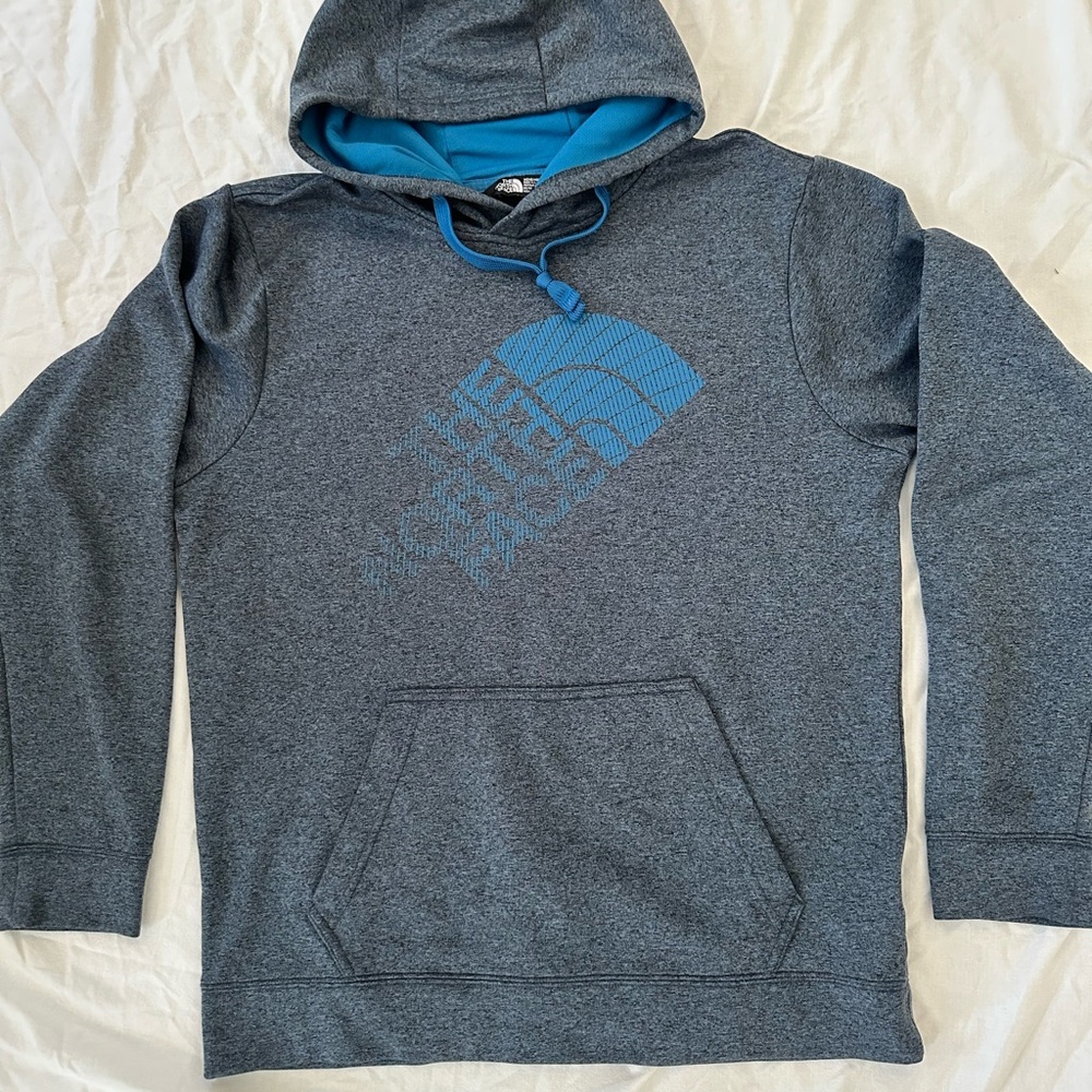 The North Face Men's Gray Hoodie, M